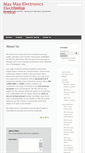 Mobile Screenshot of maxelectronicsindia.com